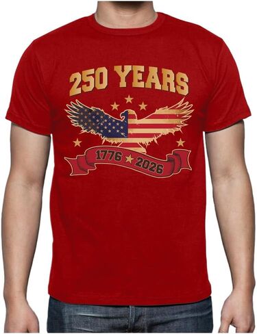 Tstars Distressed American Flag Shirt for Men | Patriotic USA 'Merica Tee - 4th of July & Memorial Day Gift Idea in Saudi Arabia