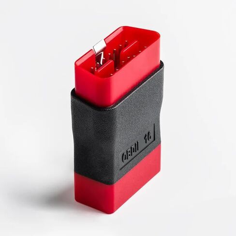 محول موصل OBD2 باللون الأحمر الأصلي لـ DBScar 7 وSmartLink - واجهة تشخيصية من 16 دبوسًا إلى 7 دبوس - قطعة غيار OEM لسيارة Audi VW Volvo in Saudi Arabia