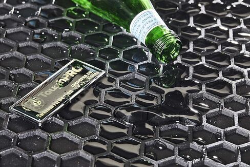 TOUGHPRO Floor Mats 1st + 2nd + 3rd Row for Cadillac Escalade 2nd Row Bucket All Weather (Made in USA) Black Rubber 2007 2008 2009 2010 2011 2012 2013 2014 in Kuwait