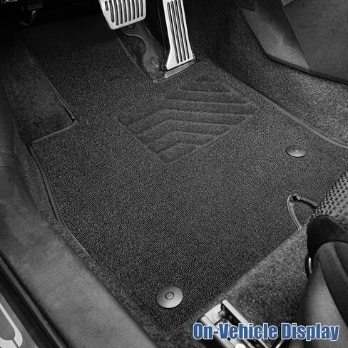 سجادات أرضية السجاد تناسب Mazda 3 2014 2015 2016 2017 2018، تناسب جميع الأحوال الجوية وبطانات أرضية مقاومة للماء ومضادة للانزلاق - 3 قطع in Saudi Arabia