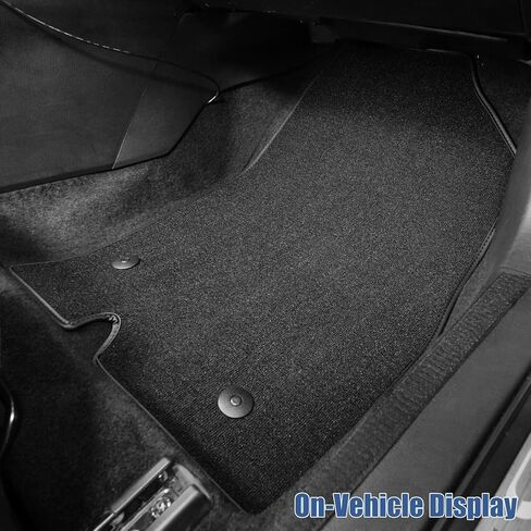 سجادات أرضية السجاد تناسب Mazda 3 2014 2015 2016 2017 2018، تناسب جميع الأحوال الجوية وبطانات أرضية مقاومة للماء ومضادة للانزلاق - 3 قطع in Saudi Arabia