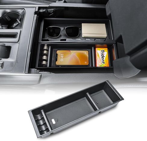 TACOBRO Center Console Organizer Compatible with Ford F150 Accessories 2024 2025 2026 & F150 Lightning,Center Console Tray for F-150 Interior Accessories, Work Great with The OEM Tray-(Only One Tray) in Saudi Arabia