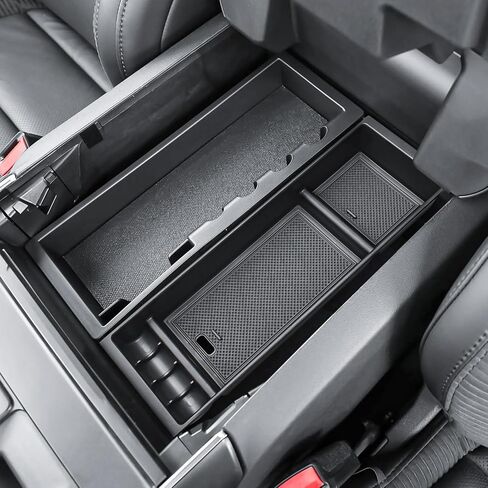 TACOBRO Center Console Organizer Compatible with Ford F150 Accessories 2024 2025 2026 & F150 Lightning,Center Console Tray for F-150 Interior Accessories, Work Great with The OEM Tray-(Only One Tray) in Saudi Arabia