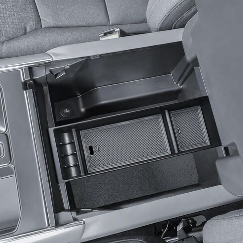TACOBRO Center Console Organizer Compatible with Ford F150 Accessories 2024 2025 2026 & F150 Lightning,Center Console Tray for F-150 Interior Accessories, Work Great with The OEM Tray-(Only One Tray) in Saudi Arabia