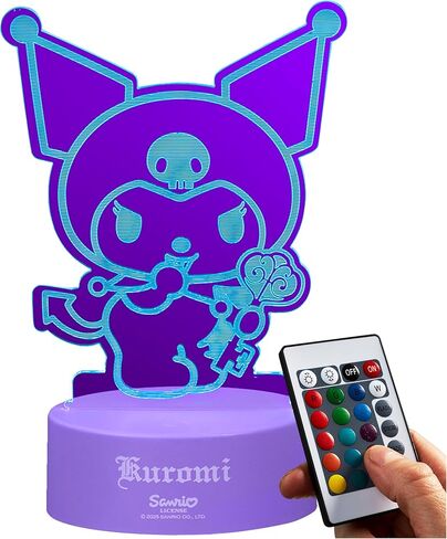 Get Trend Sonic The Hedgehog LED Acrylic Night Light, 16 Color Modes, USB or Battery Powered with Remote Control, Gamer Bedroom Decor, Gifts for Boys (Multi Sonic) in Kuwait