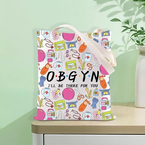 FOTAP OBGYN هدية OB-GYN التقدير حقيبة يد Ob-gyn طبيب حمل حقيبة طبيب التوليد أمراض النساء حقيبة كتف in Saudi Arabia