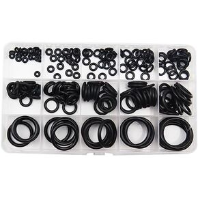 O Ring NBR Gasket Rubber Seal Kit Thickness 1/1.5mm Nitrile Sealing Waterproof O-Ring Set(1200pcs) in Kuwait
