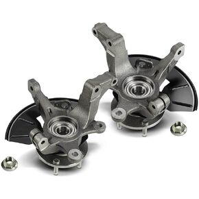 قطعتان من مفصل التوجيه الأمامي الأيسر والأيمن ومجموعة محور تحمل العجلة متوافقة مع Ford Escape 2005-2012، لاستبدال Mazda Tribute Mercury Mariner 2005-2011 لـ 698-404، 698-405 in Kuwait