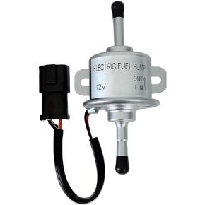 متوافق مع مضخة وقود الديزل الكهربائية Yanmar 12 فولت - مدخل/مخرج 8 مم، يناسب محركات 3TNV88 4TNV88 4TNV94 4TNV98، استبدل مضخة إمداد الوقود 129612-52100 129322-77401 in Kuwait