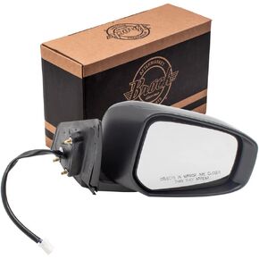 Brock Replacement Passengers Power Side View Mirror Heated w/Signal Compatible with 15-17 Lancer 7632C352WB in Kuwait