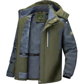 Men's Winter Coats Water Resistant Ski Snowboarding Jacket Warm Mountain Windbreaker Hooded Raincoats for Outdoor in Saudi Arabia