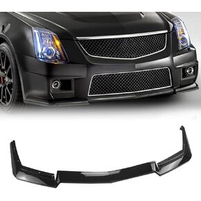 Glossy Black Front Bumper Spoiler for Cadillac CTS-V Style 2009 2010-2015 in Kuwait