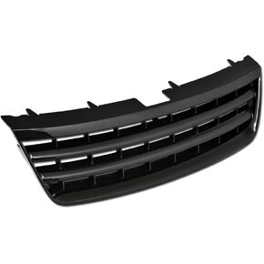 7422447113175 Compatible With 2003-2007 VW Touareg Glossy Black Horizontal Front Bumper Grill Grille in Kuwait