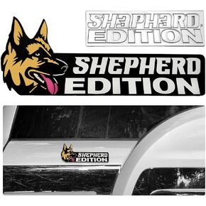 Dog Edition Car Badges Laser Cutting Cars Vehicle Emblem, 3D Funny Dog Edition Car Badges Decals Bumper Stickers, Cute Animal Decor Vehicle Exterior Emblems Badge (Labrador) in Kuwait