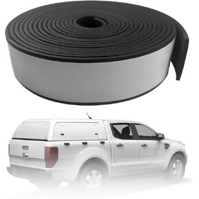 سدادة غطاء العربة لغطاء الشاحنة وغطاء العربة 23FT (2 بوصة عرض × 200 بوصة ارتفاع × 23 بوصة طول)، مطاط EPDM، ملحقات غطاء سرير شاحنة علوية، تجريد السيارة من الطقس العازل للصوت in Kuwait