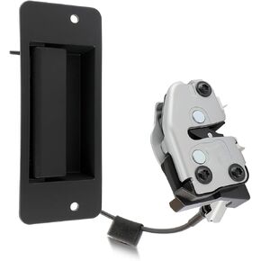 Rear Cargo Door Latch with Handle Left Driver Side Fits for Ford E150 2003-2014, Econoline Club Wagon 1992-2002, E250 03-2005, E350 Econoline 92-2000, E450 Super Duty 03-2007, for 8C2Z-15431A03-A in Kuwait