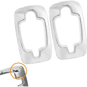 Exterior Door Handle Bezel Cover Chrome for Cab Door Compatible with International Trucks ProStar 2008-2014(Pair) in Kuwait