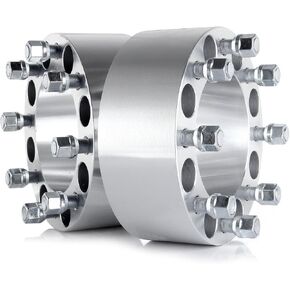 CWA 8x200 Wheel Spacers 3" Inch or 76mm Fits Ford F-350 RAM 3500 Dually 14x1.5 Grade 12.9 Studs Set of 2 in Saudi Arabia