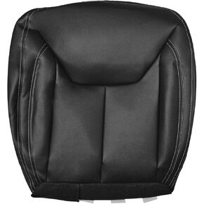Front Driver Side Bottom Leather Seat Cover Black Compatible with Jeep Wrangler Rubicon Sahara 2013 2014 2015 2016 2017 in Kuwait