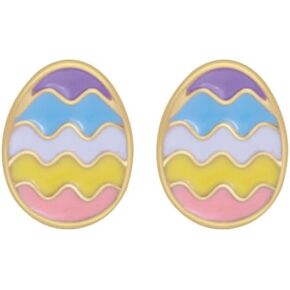 ONLYJUMP Cute Easter Eggs Earrings for Women Colorful Egg Stud Tiny Animal Rabbit Earrings Spring Holiday Jewelry in Saudi Arabia