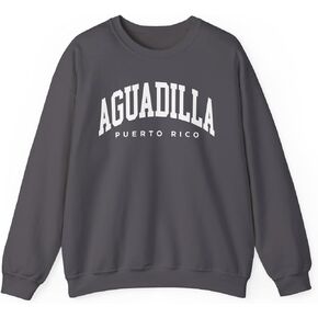 Aguadilla Puerto Rico Adult Unisex Crewneck Sweatshirt in Kuwait