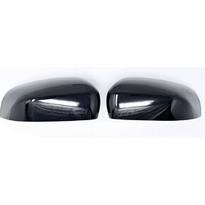 Trim Illusion Patented Tech MC6316BLK Replacement Gloss Black Top Mirror Cover Compatible with 14-22 Jeep Cherokee, 17-23 Jeep Compass in Kuwait