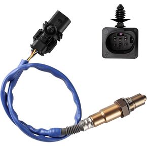Nifeida 17321 Oxygen Sensor Replacement O2 Sensor Compatible with Ford Expedition, Explorer, E-Series, F-Series, Flex, Focus, Mustang, Taurus, Transit, Lincoln MKC, MKS, MKT, Navigator in Kuwait