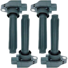 Set of 4 Ignition Coil Packs Compatible With Mitsubishi Eclipse Cross ASX Pajero Ootlander III RVR 1.5 2.0 2.4 3.0 4B40 9HD 4B11 4J11 4B12 6B31 2010- Replaces OEM 1832A080 FK0488 UF897 5C2284 in Kuwait