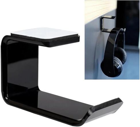 Headphone rack hanger headphone wall mount / desktop display stand bracket hanger in Saudi Arabia