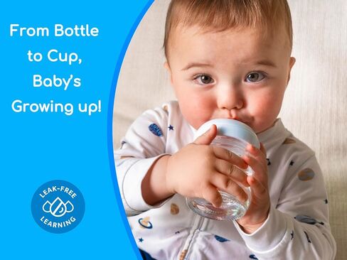 حلمات Sippy Spout لزجاجات الأطفال الطبيعية في Philips ، كأس SPOUT SPOUT ومدرب طبيعي SIPPY ، سيليكون من الدرجة الغذائية ، تدفق متغير ، 4 عدد in Kuwait