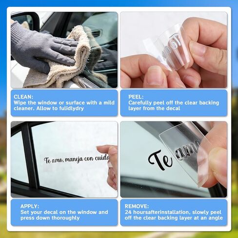Hello Beautiful Car Stickers - 3 Pcs Funny Bumper Car Decals for Women, Rear View Mirror Accessories Automotive Decals, Affirmation Cars Decorations for Vehicles Window in Saudi Arabia