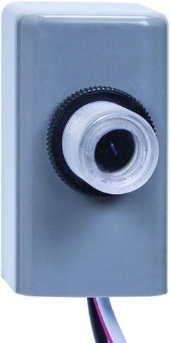 Intermatic EK4336S Nightfox™ Wall Mount Electronic Photocontrol - Reliable Light Sensing for Outdoor & Commercial HID and LED Fixtures - Non-Drift Sensor with 10,000+ Switch Cycles in Saudi Arabia