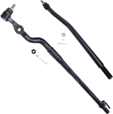 محور ديترويت - طقم تعليق أمامي 4WD 10 قطع لـ 00-05 Ford Excursion، 00-04 F-250 Super Duty، 4 مفاصل كروية 4 أطراف قضيب ربط 2 وصلات شريط Sway 2000 2001 2002 2003 2004 2005 استبدال in Saudi Arabia
