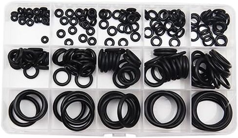 O Ring NBR Gasket Rubber Seal Kit Thickness 1/1.5mm Nitrile Sealing Waterproof O-Ring Set(1200pcs) in Kuwait
