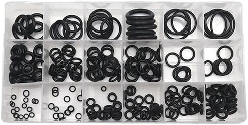 O Ring NBR Gasket Rubber Seal Kit Thickness 1/1.5mm Nitrile Sealing Waterproof O-Ring Set(1200pcs) in Saudi Arabia