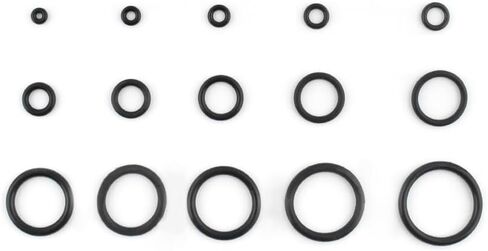 O Ring NBR Gasket Rubber Seal Kit Thickness 1/1.5mm Nitrile Sealing Waterproof O-Ring Set(1200pcs) in Saudi Arabia