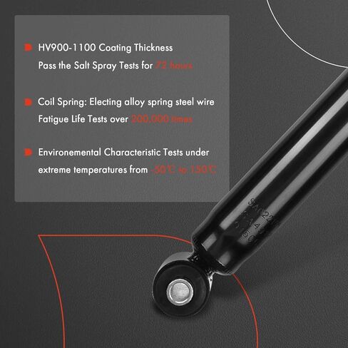 A-Premium Rear Pair (2) Shock Absorber Compatible with Volvo V70 2008-2010 L6 3.2L, XC70 2008-2016, Driver and Passenger Side in Saudi Arabia