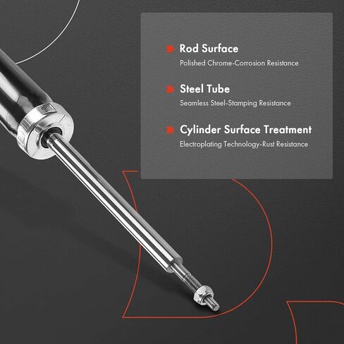 A-Premium Rear Pair (2) Shock Absorber Compatible with Volvo V70 2008-2010 L6 3.2L, XC70 2008-2016, Driver and Passenger Side in Saudi Arabia