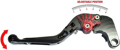 Hotbodies Racing 61101-2600 Black MGP Lever, Pair (SUZ. GSX-R 600/750 (06-16') in Saudi Arabia