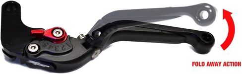 Hotbodies Racing 61101-2600 Black MGP Lever, Pair (SUZ. GSX-R 600/750 (06-16') in Saudi Arabia