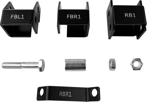 Demon Powersports 2 inch Bracket Lift Kit for Honda TRX300, Increases Ground Clearance, Larger Space Between Tires, Fenders to Be Mounted, Powder Coated Better Protection (See Fitments in Description) in Saudi Arabia