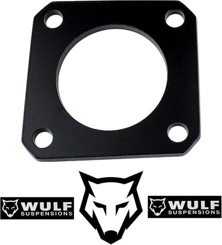 WULF فردي أمامي 1/2 بوصة مجموعة رفع التسوية للسائق Lean Spacer 2007 إلى 2021 متوافق مع طراز Toyota Tundra 2WD 4X4 in Kuwait