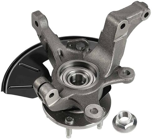 قطعتان من مفصل التوجيه الأمامي الأيسر والأيمن ومجموعة محور تحمل العجلة متوافقة مع Ford Escape 2005-2012، لاستبدال Mazda Tribute Mercury Mariner 2005-2011 لـ 698-404، 698-405 in Kuwait