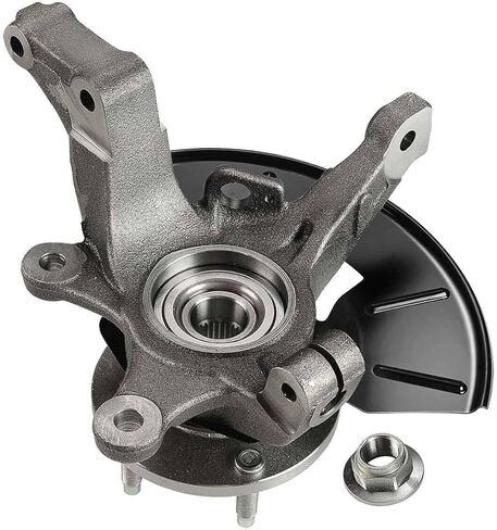 قطعتان من مفصل التوجيه الأمامي الأيسر والأيمن ومجموعة محور تحمل العجلة متوافقة مع Ford Escape 2005-2012، لاستبدال Mazda Tribute Mercury Mariner 2005-2011 لـ 698-404، 698-405 in Kuwait