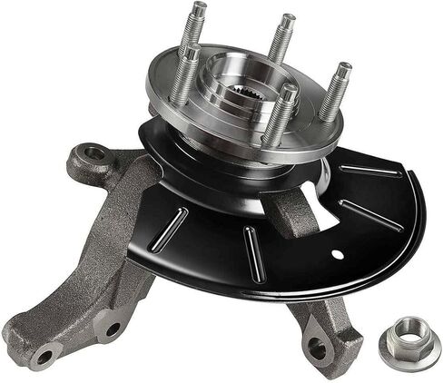 قطعتان من مفصل التوجيه الأمامي الأيسر والأيمن ومجموعة محور تحمل العجلة متوافقة مع Ford Escape 2005-2012، لاستبدال Mazda Tribute Mercury Mariner 2005-2011 لـ 698-404، 698-405 in Kuwait