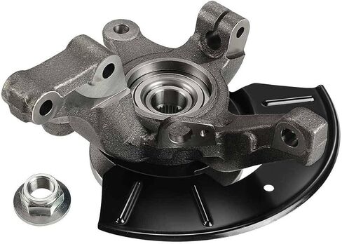 قطعتان من مفصل التوجيه الأمامي الأيسر والأيمن ومجموعة محور تحمل العجلة متوافقة مع Ford Escape 2005-2012، لاستبدال Mazda Tribute Mercury Mariner 2005-2011 لـ 698-404، 698-405 in Kuwait