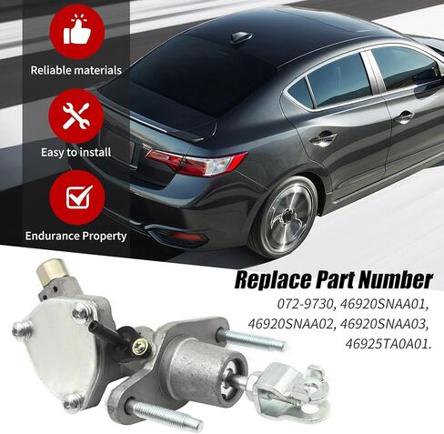 VIKKSAER 46920SNAA01 أسطوانة القابض الرئيسية، بديل لـ Hon-da Accord Civic ILX TL TSX 2010-2017، يستبدل 46920SNAA02 46920SNAA03 46925TA0A01 in Saudi Arabia