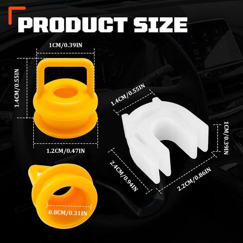 Transmission Shifter linkage Cable Bushing Repair Kit, Shifter Bushings & Components, Shift Cable Bushing Kit Compatible with Chevy GMC Dodge Ram, Replace OEM# 14104 15276979 52855956AG in Kuwait