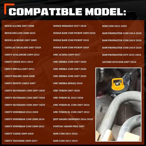 Transmission Shifter linkage Cable Bushing Repair Kit, Shifter Bushings & Components, Shift Cable Bushing Kit Compatible with Chevy GMC Dodge Ram, Replace OEM# 14104 15276979 52855956AG in Kuwait