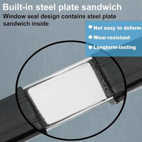 Front Door Window Molding Rubber Felt Seal Trim Seal Weather Strip Kit Fit for Jimmy Chevy C10 C20 C30 K10 K20 K30 GMC C1500 C2500 C3500 K1500 K2500 K3500 Blazer Suburban V1500 R1500 Truck in Kuwait